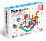PICASSO TILES Magnetinis konstruktorius 2in1 set 108 det., PTG108