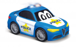 BB JUNIOR Policijos ma&scaron;ina Giulia Alfa Romeo &scaron;viečianti ir grojanti, 16-81211