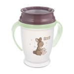 LOVI Puodelis 360 250ml Night&Day Rabbit