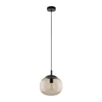 Pakabinamas &scaron;viestuvas VIBE 30 cm, topazo stiklas