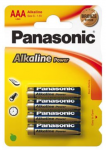&Scaron;arminė baterija LR03 (AAA) 1.5V Panasonic Alkaline Power (4vnt pakuotėje)