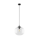 Pakabinamas &scaron;viestuvas VIBE 35 cm, skaidrus stiklas