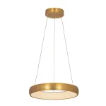 Pakabinamas LED &scaron;viestuvas 40cm, matinės &scaron;lifuoto aukso spalvos, 32W 3000K