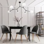 Lubinis &scaron;viestuvas FAIRY BLACK 6xG9