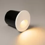 Lauko laiptų LED &scaron;viestuvas 3W 2700K IP65 &ndash; matinis baltas