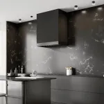 LED Lubinis &Scaron;viestuvas 10W 3000K Matinė Juoda