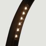 Magnetinis LED linijinis &scaron;viestuvas, 8W 3000K, smėlio juodas, L19.5cm, DALI