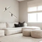 LED Linijinis Sieninis &Scaron;viestuvas 14W 3000K Juodas