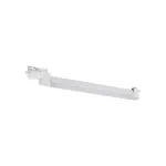 3 fazių LED linijinis bėgelinis &scaron;viestuvas, 20W 3000K, smėlio baltas