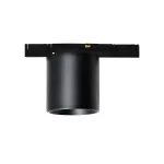 Magnetinis kryptinis LED &scaron;viestuvas 7 W 3000 K, 6 cm, matinė juoda
