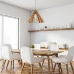 ERIS WOOD L pakabinamas &scaron;viestuvas, juodas medžio gaubtas, E27