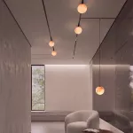 Magnetinės sistemos LED &scaron;viestuvas 5W 2700K &ndash; matinis juodas, DALI valdymas