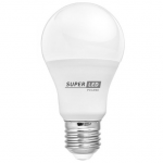 Lemputė neutralios baltos &scaron;viesos, 9,5W, 1520lm, E27, 4000K, A19, SuperLED
