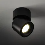 Pasukamas GU10 &scaron;viestuvas TWIST, juodas, IP65