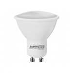 Lemputė &scaron;iltos baltos &scaron;viesos, 5W, 475lm, GU10, 3000K, SuperLED