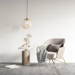 SOL MINI NEW pakabinamas &scaron;viestuvas, gintaro stiklas, E27