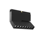 Magnetinis LED &scaron;viestuvas juodas 8W 3000K, reguliuojamas DALI