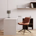 HARMONY NATURE stalinė lempa 15 W, juoda ir smėlio