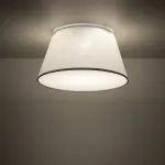 FORMO lubinis &scaron;viestuvas, baltas trapecijos gaubtas, 2 x E27