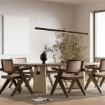 LED linijinis pakabinamas &scaron;viestuvas 152 cm &ndash; juodas, TRIAC