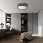 HARMONY NATURE lubinis &scaron;viestuvas 4xE27 su džiuto gaubtais