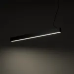 LUXE 40 W linijinis LED pakabinamas &scaron;viestuvas, juodas, CCT