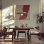 Pakabinamas &scaron;viestuvas ASTRA E27, žalias