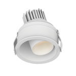 Įleidžiamas LED Ta&scaron;kinis &Scaron;viestuvas 10W 3000K Smėlio Baltas &Oslash;9.1cm