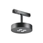 Magnetinis LED Bėginis Prožektorius 12W 3000K Matinė Juoda