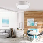 Lubinis &scaron;viestuvas RONDO 50 cm 4xE27, kapučino spalvos
