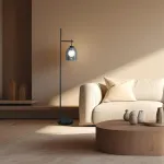 Modernus LED Pastatomas &Scaron;viestuvas | Tamsintas Stiklas