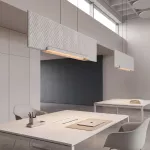 Linijinis pakabinamas LED &scaron;viestuvas 26W 3000K &ndash; pilkas