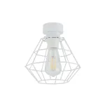 Lubinis &scaron;viestuvas DIAMOND WHITE E27, baltas