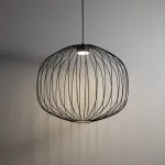 Pakabinamas &scaron;viestuvas SPHERA M, juodas, GX53, 11 W
