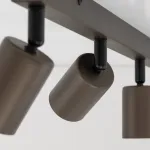 TOP lubinis &scaron;viestuvas 4xGU10, rudas