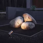 Įsmeigiamas lauko LED &scaron;viestuvas 3W/6W/9W 3000K/4000K/6500K IP65 &ndash; matinis juodas
