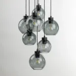 CUBUS GRAPHITE pakabinamas &scaron;viestuvas 7xE27