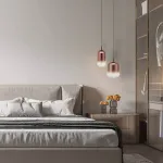 LED Pakabinamas &Scaron;viestuvas, Vario Ombre Stiklas, Matinė Juoda, 36 cm
