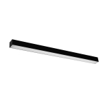 Sieninis LED &scaron;viestuvas 90 cm &ndash; linijinis, baltas, opalinis gaubtas