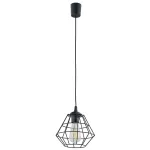 Pakabinamas &scaron;viestuvas DIAMOND E27, juodas