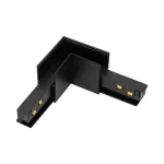 MAGNETIC EASY L+FLEX jungtis pavir&scaron;iniam bėgeliui, juoda