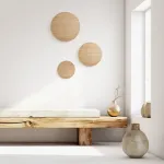 LUNA WOOD sieninis &scaron;viestuvas 8 x G9, natūralaus medžio