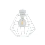 Lubinis &scaron;viestuvas DIAMOND E27, baltas