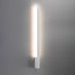 Sieninis &scaron;viestuvas 90 cm / 17W &ndash; linijinis, baltas, &scaron;ilta &scaron;viesa