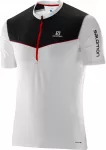 SALOMON mar&scaron;kinėliai trumpomis rankovėmis Fast Wing HZ Tee white/black - M