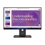 Lenovo | ThinkVision T24D-40 | 23.8 " | IPS | 16:9 | 120 Hz | 4 ms | 1920 x 1080 pixels | 250 cd/m&sup2; | HDMI ports quantity 1 | Eclipse Black | Warranty