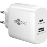 Goobay | USB-C PD Dual Fast Charger (45 W) | 65412
