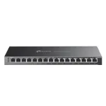 TP-LINK | etStream 16-Port Gigabit Smart Switch with 8-Port PoE+ | TL-SG2016P | Web managed | Desktop | Power supply type External