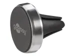 Goobay | Magnetic mount Metal Slim Design for smartphones (35mm) | 38685 | Black/Silver | Magnetic holder is suitable for almost every smartphone; Qui