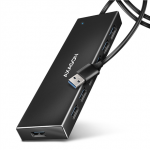 AXAGON SuperSpeed USB-A FLAT Hub | HUE-F7A